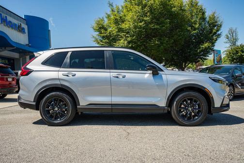 Solar Silver Metallic 2026 Honda CR-V Hybrid Sport-L AWD