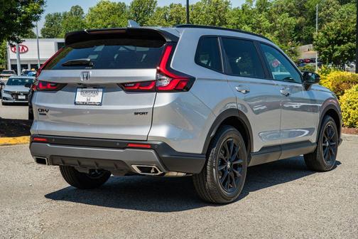 Solar Silver Metallic 2026 Honda CR-V Hybrid Sport-L AWD