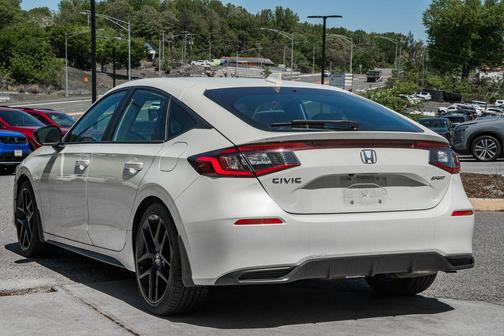 Platinum White 2023 Honda Civic Sport