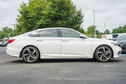 Platinum White 2018 Honda Accord Sport