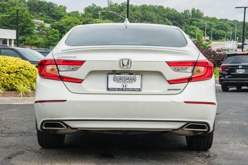 Platinum White 2018 Honda Accord Sport