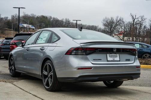 Silver Metallic 2026 Honda Accord Hybrid Sport