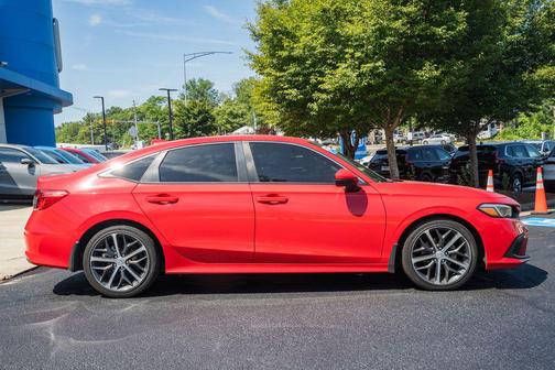 Rallye Red 2024 Honda Civic Touring