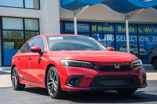 Rallye Red 2024 Honda Civic Touring