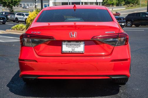 Rallye Red 2024 Honda Civic Touring