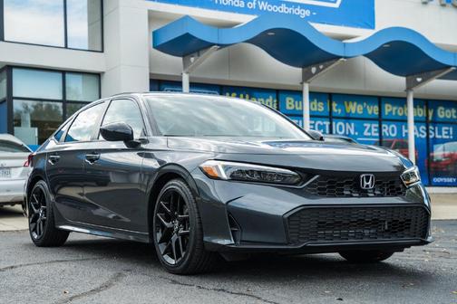Meteorite Gray Metallic 2026 Honda Civic Sport