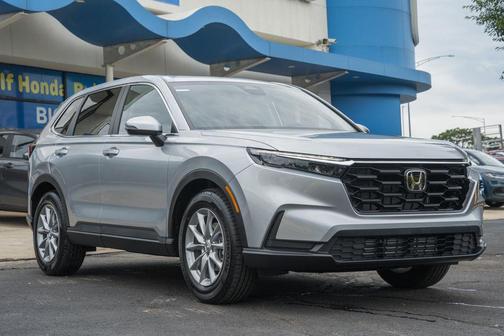 Solar Silver Metallic 2026 Honda CR-V EX 2WD