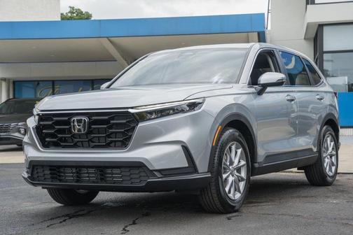 Solar Silver Metallic 2026 Honda CR-V EX 2WD