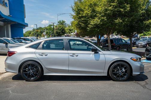 Solar Silver Metallic 2026 Honda Civic Sport
