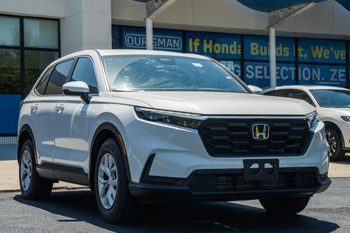 Platinum White Pearl 2025 Honda CR-V LX AWD