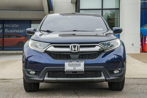 Obsidian Blue Pearl 2018 Honda CR-V EX