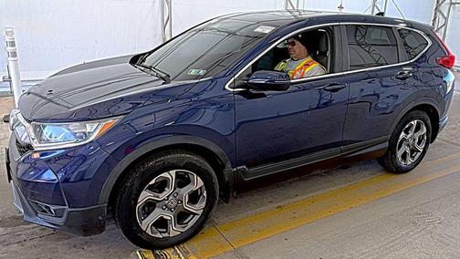 Obsidian Blue Pearl 2018 Honda CR-V EX