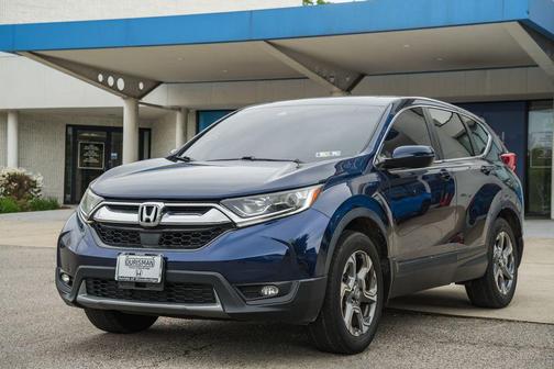 Obsidian Blue Pearl 2018 Honda CR-V EX