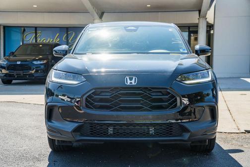 Black 2025 Honda HR-V 2WD Sport