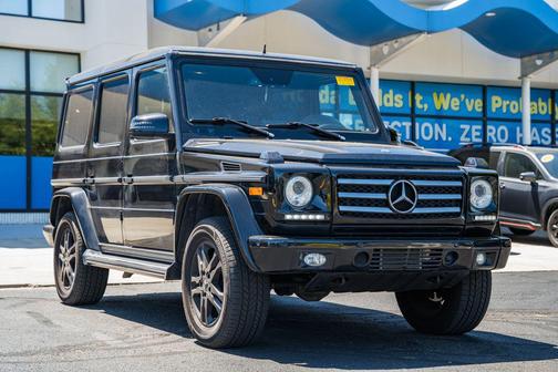 Obsidian Black Metallic 2015 Mercedes-Benz G-Class 4MATIC