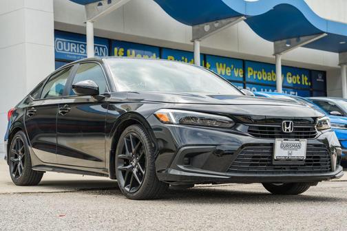 Crystal Black Pearl 2023 Honda Civic Sport