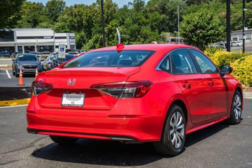 Rallye Red 2024 Honda Civic LX