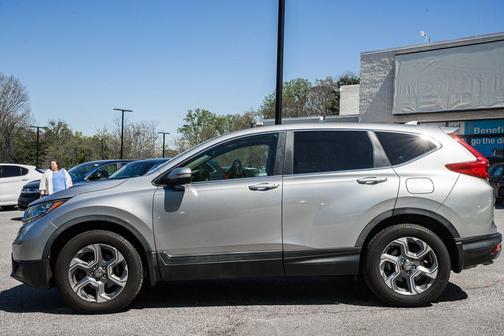 Lunar Silver Metallic 2019 Honda CR-V EX-L