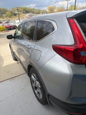 Lunar Silver Metallic 2019 Honda CR-V EX-L