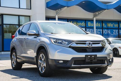 Lunar Silver Metallic 2019 Honda CR-V EX-L
