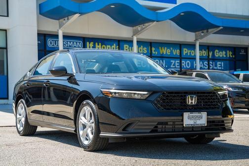 Crystal Black Pearl 2026 Honda Accord LX 1.5T