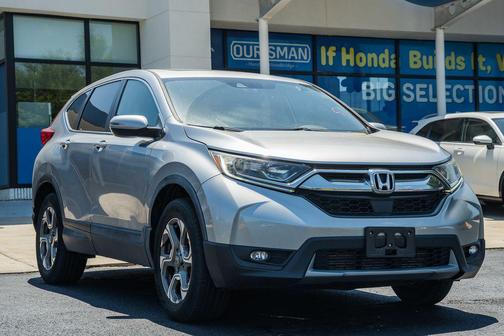 Gray 2017 Honda CR-V EX