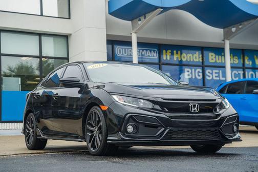 Crystal Black Pearl 2021 Honda Civic Sport