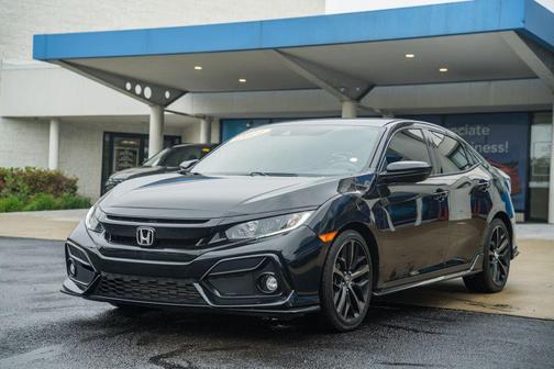 Crystal Black Pearl 2021 Honda Civic Sport