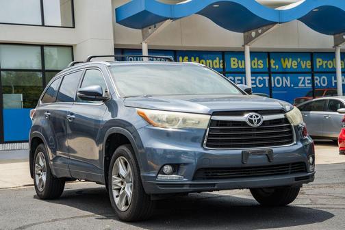 Shoreline Blue Pearl 2015 Toyota Highlander Limited
