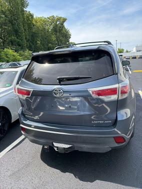 Shoreline Blue Pearl 2015 Toyota Highlander Limited