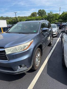 Shoreline Blue Pearl 2015 Toyota Highlander Limited