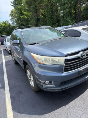 Shoreline Blue Pearl 2015 Toyota Highlander Limited