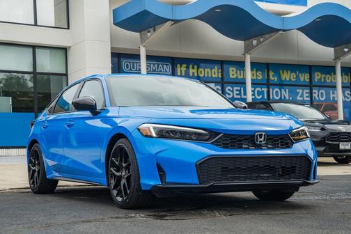 Boost Blue Pearl 2026 Honda Civic Sport