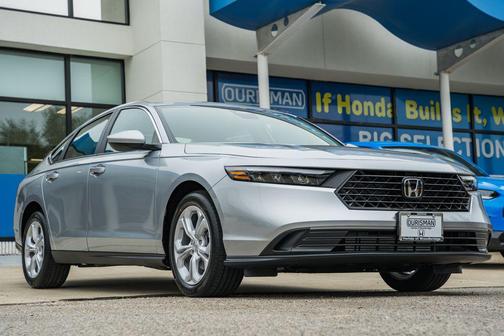 Solar Silver Metallic 2026 Honda Accord LX 1.5T