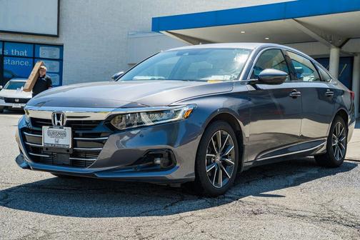 Sonic Gray Pearl 2021 Honda Accord EX-L 1.5T