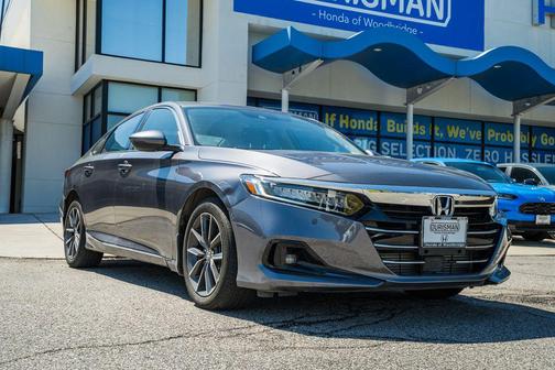 Sonic Gray Pearl 2021 Honda Accord EX-L 1.5T