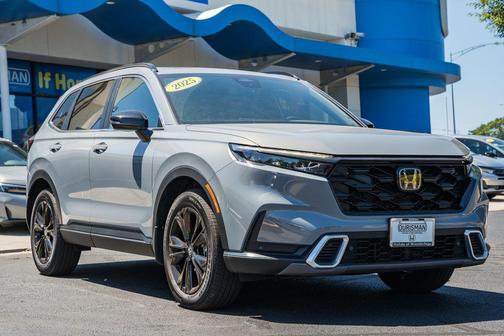 Urban Gray 2025 Honda CR-V Hybrid Sport Touring AWD