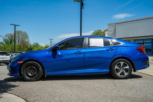 Blue 2020 Honda Civic LX