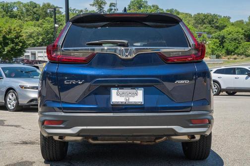 Blue 2020 Honda CR-V AWD EX