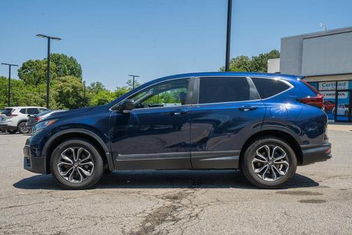 Blue 2020 Honda CR-V AWD EX