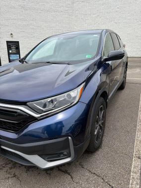 Blue 2020 Honda CR-V AWD EX