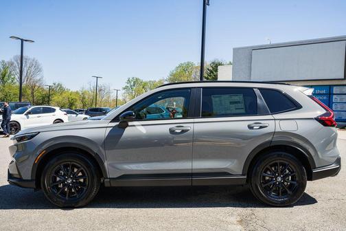 Gray 2026 Honda CR-V Hybrid Sport FWD