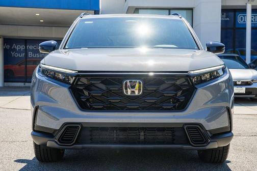 Gray 2026 Honda CR-V Hybrid Sport FWD