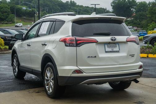 Blizzard Pearl 2018 Toyota RAV4 Limited