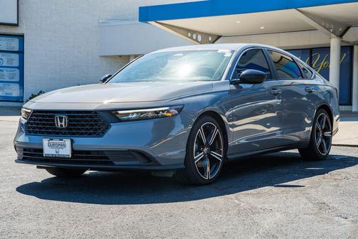 Urban Gray Pearl 2023 Honda Accord Hybrid Sport