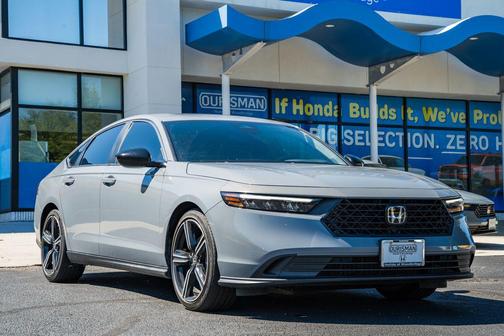 Urban Gray Pearl 2023 Honda Accord Hybrid Sport