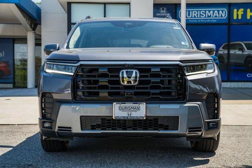 Modern Steel Metallic 2026 Honda Pilot Elite