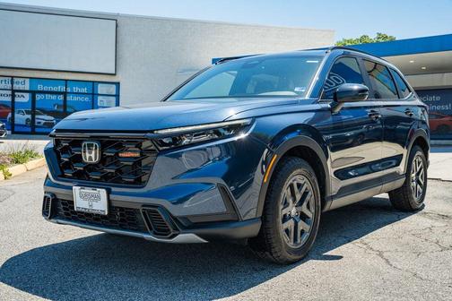 Canyon River Blue Metallic 2026 Honda CR-V Hybrid TrailSport AWD