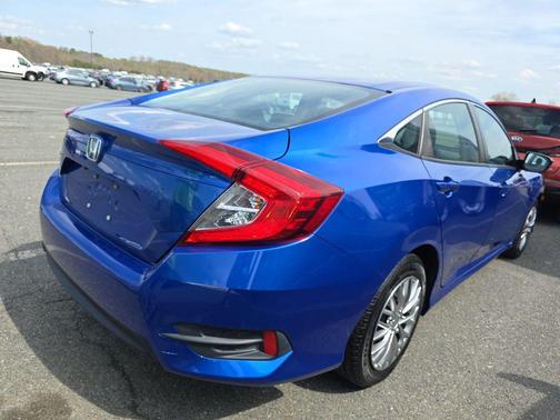 Aegean Blue Metallic 2018 Honda Civic LX