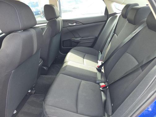 Aegean Blue Metallic 2018 Honda Civic LX